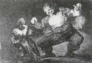 Francisco Goya Bobalicon oil painting artist